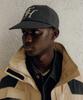Teulaepighamoni Wool Blend Th Applique Logo Deep-Fit 6-Panel Cap_Grey