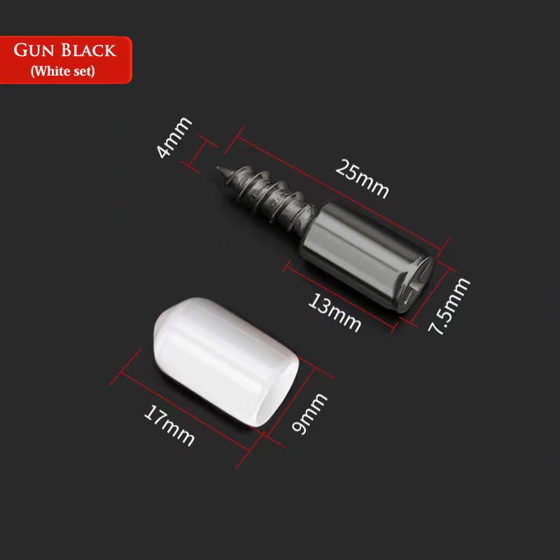 

8/20 комплект крестообразных саморезов с резиновой втулкой для поддержки ламината, самодельный шкаф для одежды, стеклянный твердый нескользящий гвоздь для перегородки 8 set