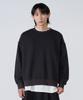 Tonilolenseu Vintage Magic Wash Damaged Cutoff Sweatshirt