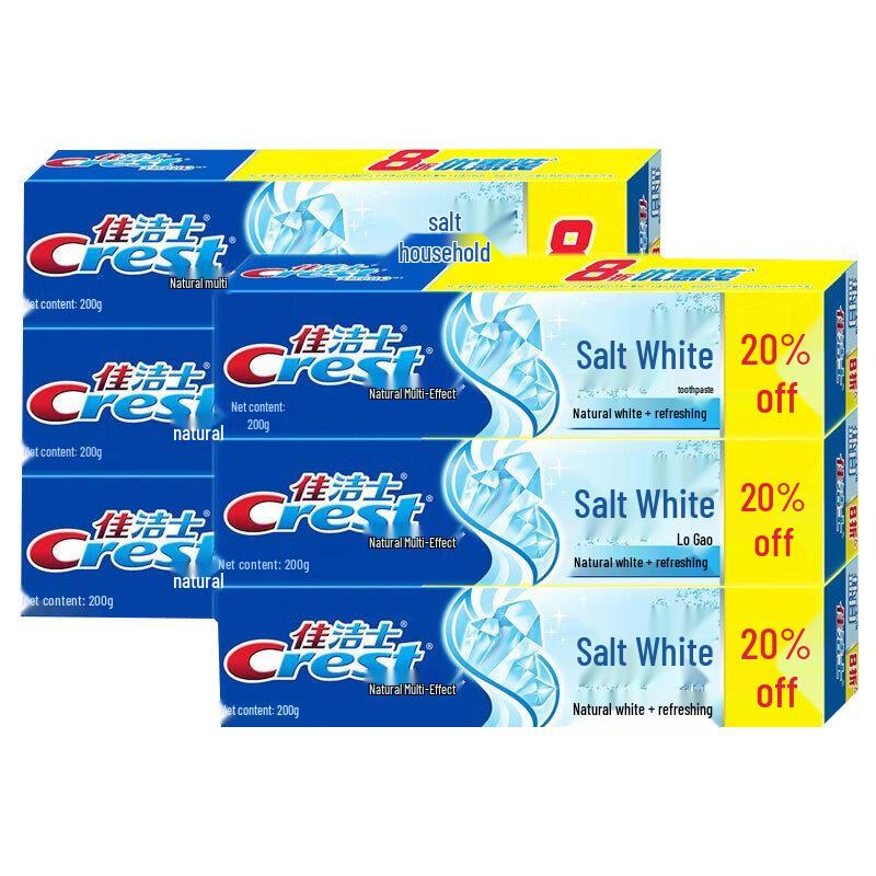 

Crest Salt White Toothpaste