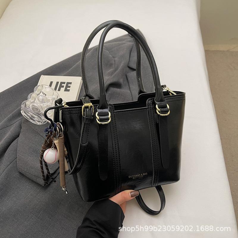 Premium Bag Women's New Niche Handbag Bag Versatile Tote Bag Women's Commuter Shoulder Messenger Bag