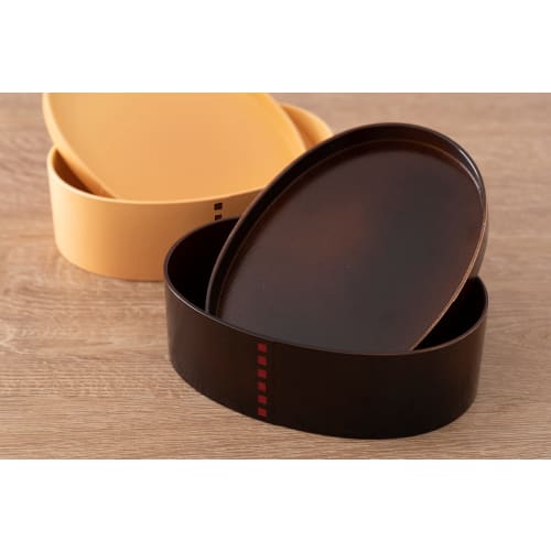 Tatsumiya Bento Box, Antibacterial Coating, Magewappa, Single Tier, Made In Japan, Large, Light Brown