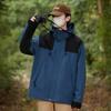 Spring and Autumn Couple Outdoor Splicing Contrasting Color Jacket Windproof Waterproof Loose Thin Men's and Women's Jacket