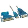 INLINE - Adaptateur USB -> Câble Sériel USB Mâle A