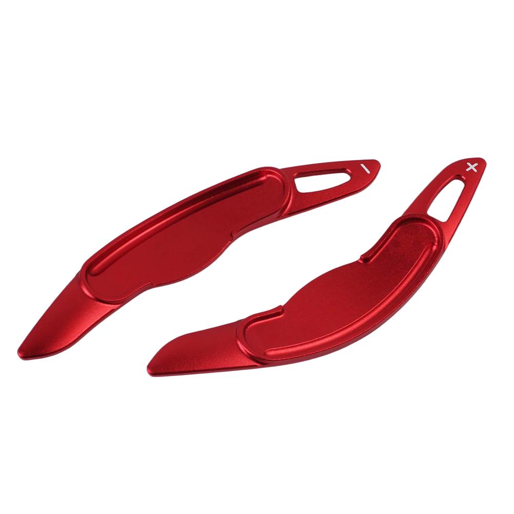 

Paddle Shifter Extensions for Mini Cooper 3rd Gen F55 F56 F57 F54, Gen2 F60 Countryman Aluminum Larger Paddle Shifter Stickers червоний