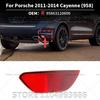 For 2011 2012 2013 2014 Porsche Cayenne (958) Red Rear Bumper Reflector 1 Pair OEM 95863110500 95863110600 958945105 958945106
