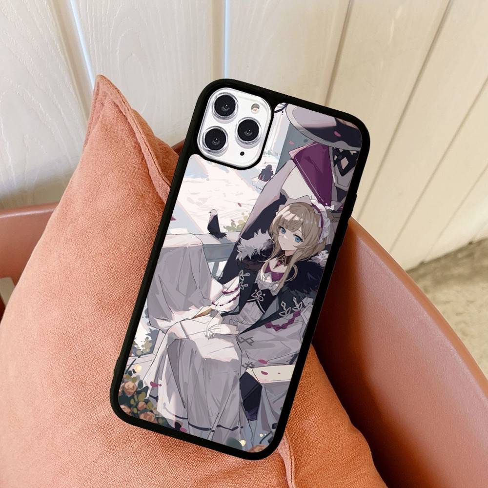 Game Genshin Impact Sandrone For Iphone 17 Air 16 15 14 13 12 11 Pro Max TPU+PC Plus Shockproof Back Phone Cover