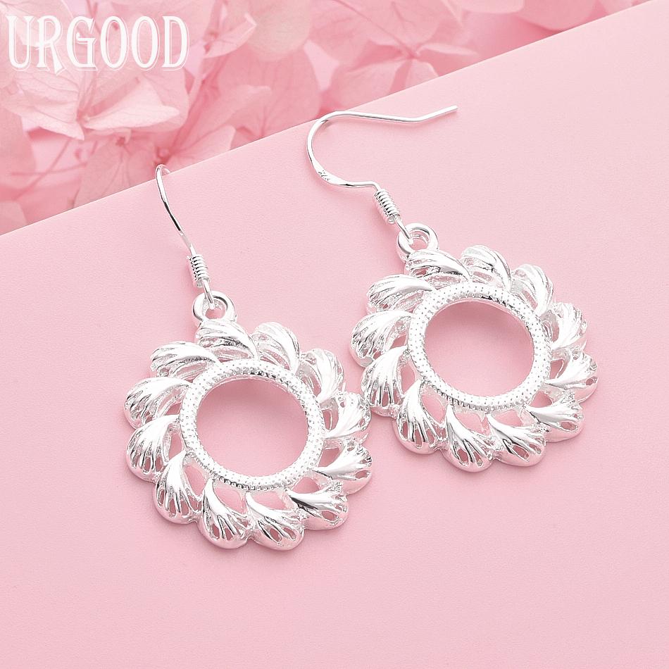 

925 Sterling Silver Pendant Earrings Wedding Jewelry