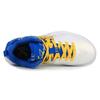 new Anta KT2 Cushioning Anti Slip Wear Resistant Breathability Low Top Performance Basketball Shoes Men's White Blue Yellow