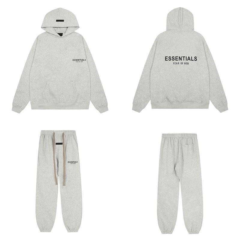 Herren Kapuzenpullover Mit Beflocktem Buchstabenaufdruck Locker Geschnitten Baumwolle Pullover Lässig Streetwear