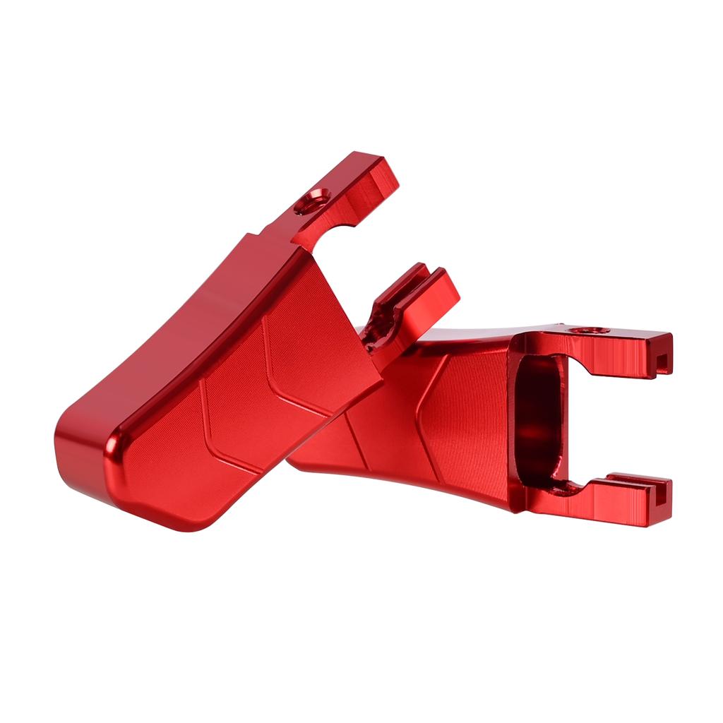 2PCS Car Adjustment Rods Seat Release Lever Knob Latch Handle Side Red Black Aluminum Alloy For Ford Mustang 2005 2006-2014