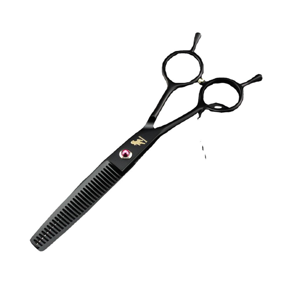 Freelander A Word, Black, Left Hand Hair Scissors, Hair Scissors, Flat Scissors, Bangs Scissors, Thin Scissors