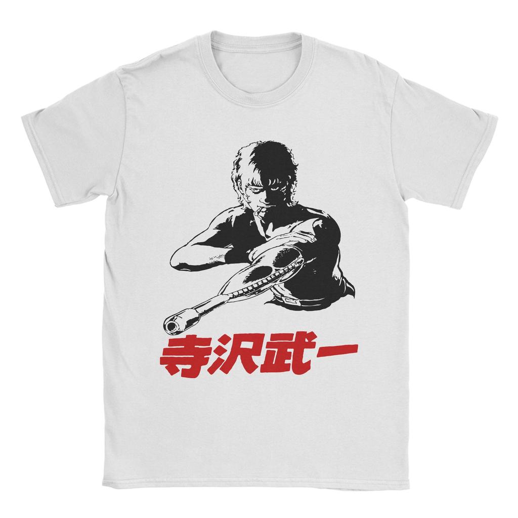 Space Adventure Cobra T Shirt Men 100 Cotton Casual TShirt Crew Neck Anime Manga Tees Short Sleeve Clothing Plus Size