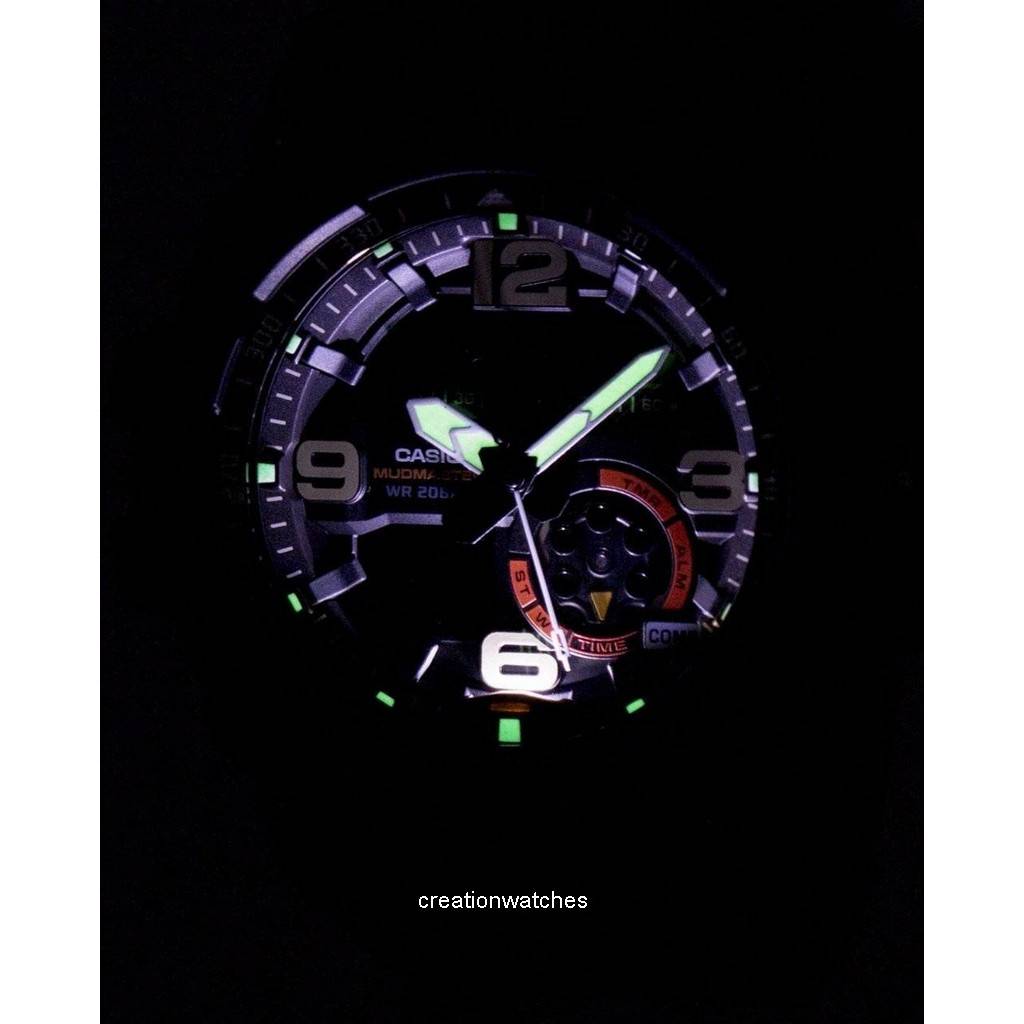 Casio Montre homme G-Shock Mudmaster GG-1000-1A5 (analogique et numérique) à double capteur