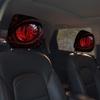 2PCS Simulation Dragon's Eye Car Pillowcase Car Seat Headcover  Gift for Car Lover