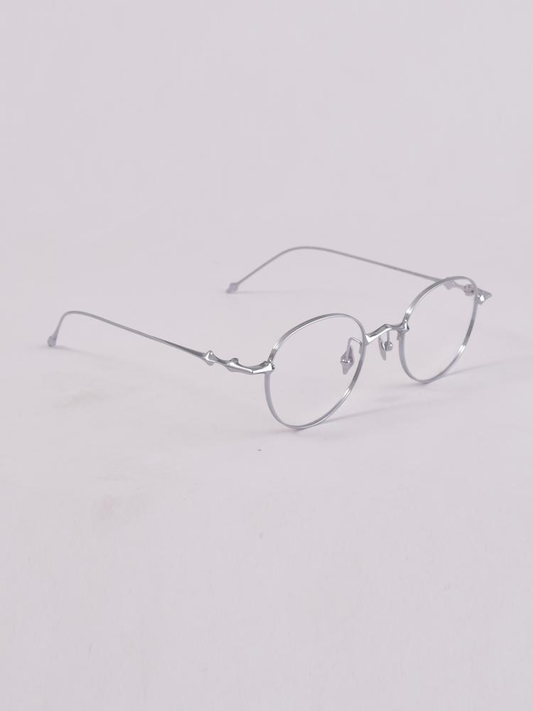 GENTLE TATATN Titanium Anti Blue Light Roud Women Men Eyeglasses Frame Optical Glasses EP Prescription Glasses