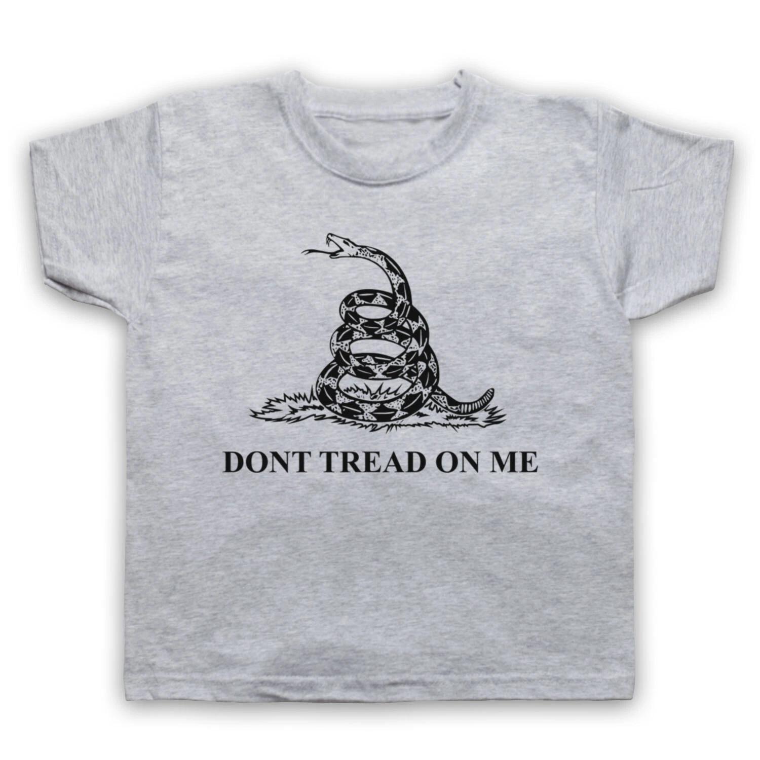 GADSDEN FLAG DON T TREAD ON ME RATTLESNAKE FLAG AMERICA KIDS CHILDS T-shirt 160