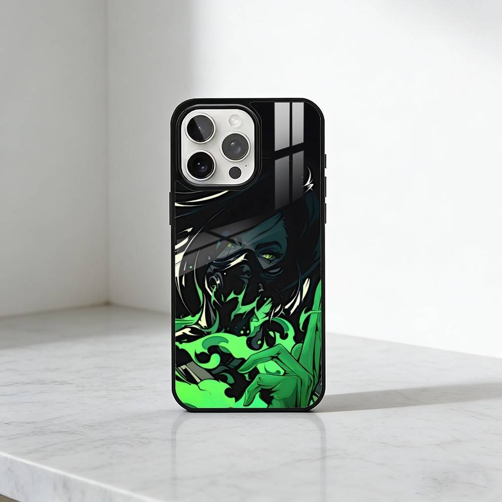 Game V-ValorantES RoleS Phone Case For iPhone17,16,15,14,13 Plus,Pro Max Magnetic For Magsafe Wireless Charging