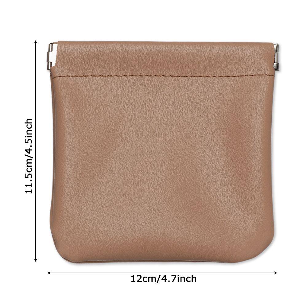 Fashion PU Leather Earphone Storage Bag Coin Pocket Purse Mini Wallet Key Organizer Money Change Pouch Women Credit Card Holder