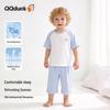 QQ DUCK Unisex Kids' Summer Pajama Set with Duck Raglan