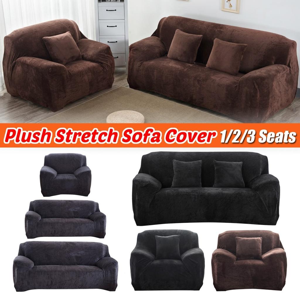 fluffy couch covers