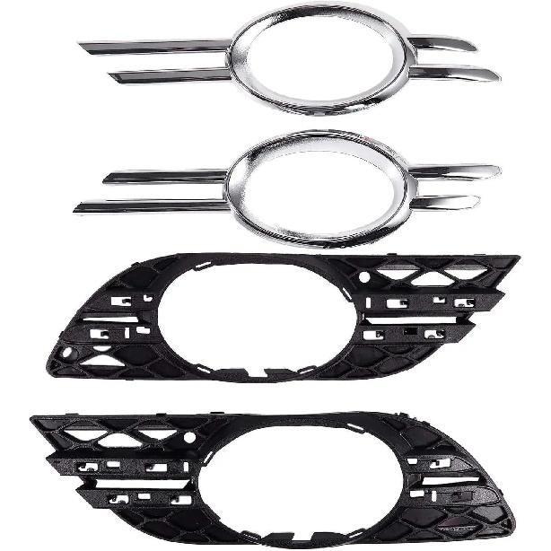 Front Fog Light Grill Bumper Cover For Benz E320 E350 E550 E63 AMG 2007 2008 2009 2118850922 2118851174 2118850822 2118851274