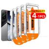 4/3/2/1 pz Per Poco F7 Vetro Xiaomi Poco F7 Vetro Temperato Protettivo 9H HD Copertura Completa Colla Senza Polvere Pellicola Protettiva Schermo Poco F7