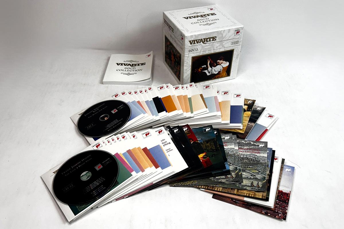 CD VARIOUS  Vivarte 60 CD Collection 88765448882 SONY CLASSICAL 2013 Europe Classical Used