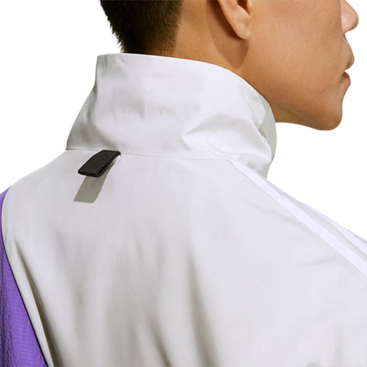 adidas Neo Jackets Men's Purple Stand Collar Moderate Other HC9681