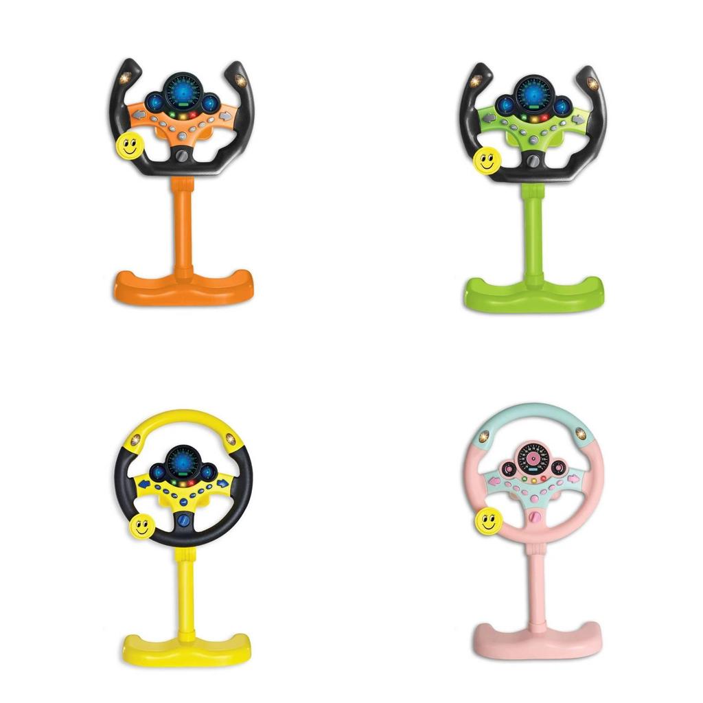 Steering Wheel Simulated Toy With Lights And Sound Design For Gift Childrens