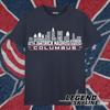 Columbus Hockey Greatest Of All Time Team Legends, Columbus City Skyline Shirt and Kids Tshirt