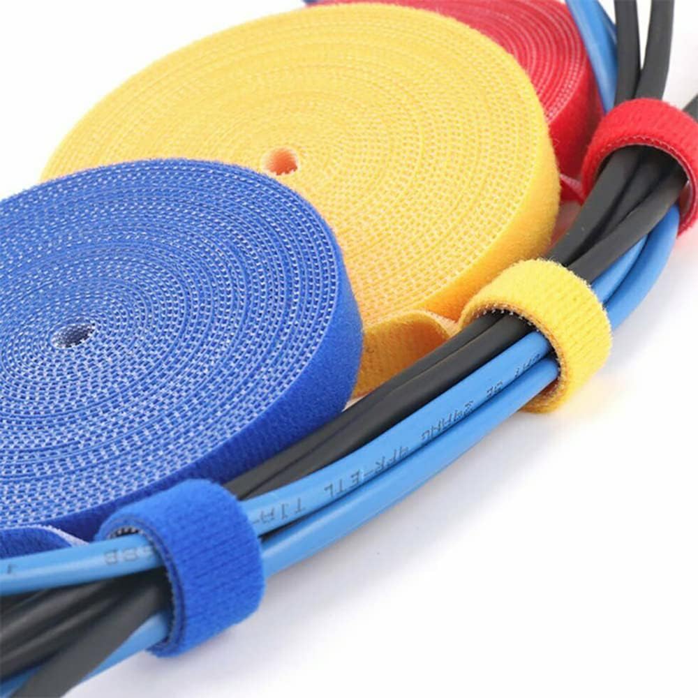 Velcro tape FOR cables logilink cable tie 16 mm 4 m red organizer