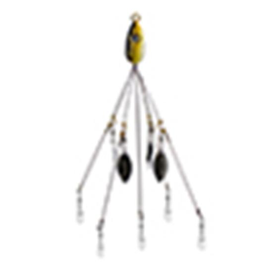 

18 г 5-рычажный зонт с головкой буровой головки Алабамы, приманки для рыболовной группы, приманки для плавания окуня