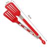 Durable Stainless Steel Non-Stick Kitchen Tongs Pizza Bread Steak Clip Multifunctional BBQ Tongs Food Tongs Outdoor Barbecue