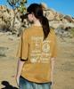 MINIMALPROJECT Happy Grow Pigment Short Sleeve T-Shirt Mst169 [Mustard]