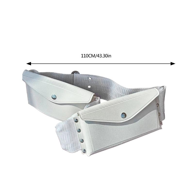 Prayer Hajj Waist Bag for Arabian Hajj 2Pocket Adjust Waist Belt Bag for Prayer