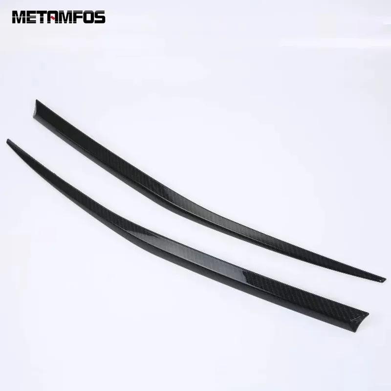 For Mazda CX5 CX-5 KF 2017-  Carbon Fiber Rear Trunk Lid Tailgate Door Boot Strip Trim Exterior Accessories Car Styling
