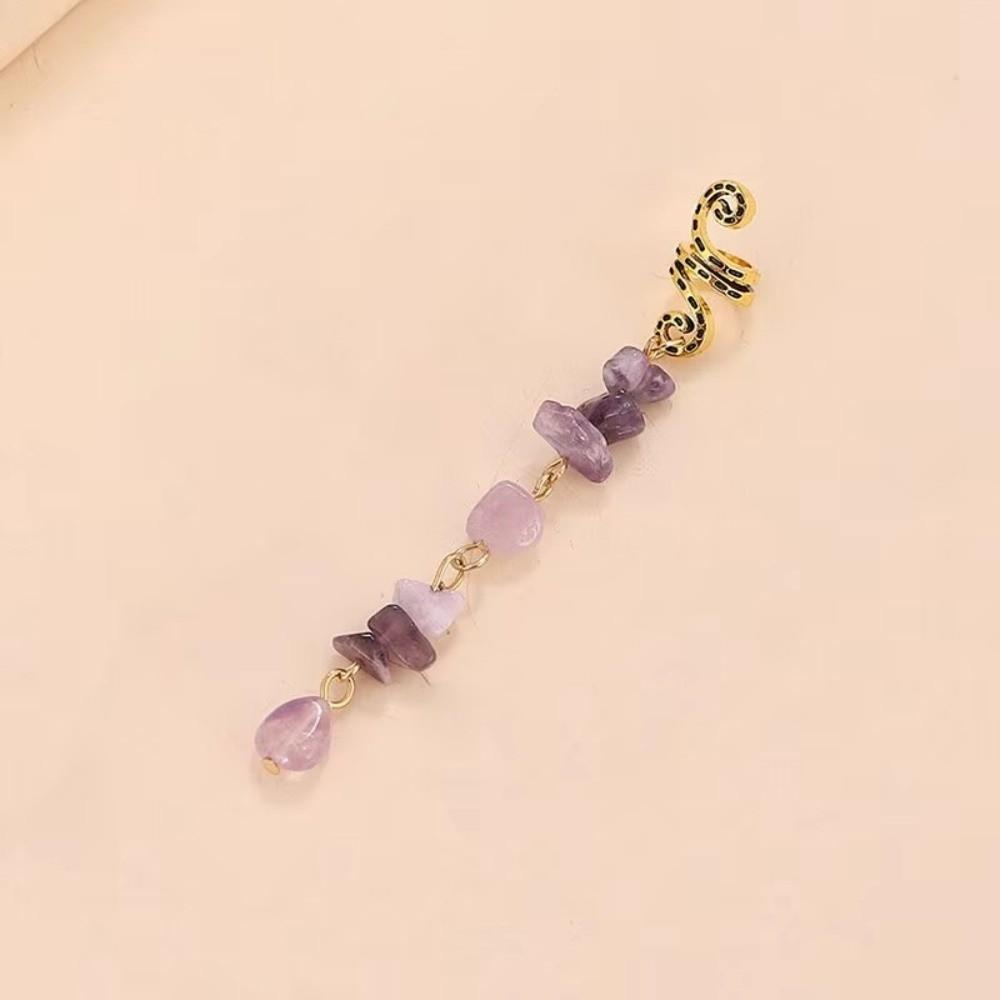 2Pcs/Set Vintage Ethnic Style Spiral Dreadlock Hair Clip Pendant Hair Loop  Women Dreadlock Styling