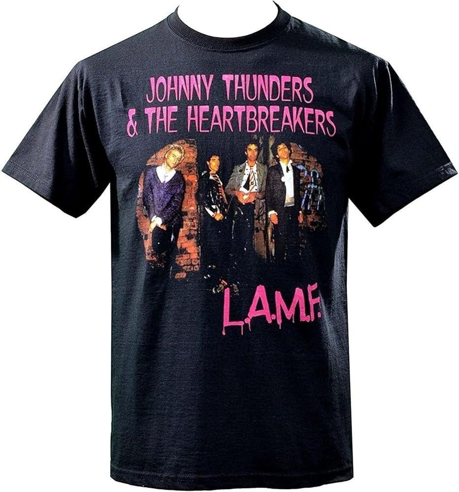 Johnny Thunders & The Heartbreakers Cotton Black Shirt CL1050 XXXXL