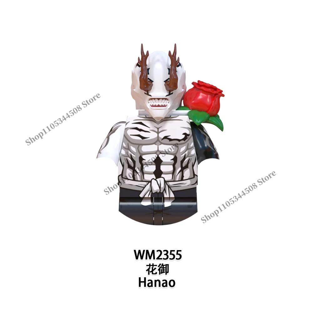 Jujutsu Kaisen Anime Bausteine Fushiguro Toji Tsukumo Yuki Hanao Choso MINI Cartoon Puzzle Bausteine Sammlung Geschenk