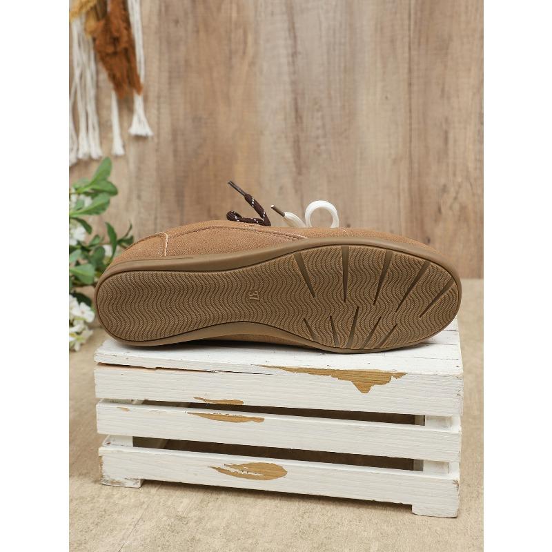Vielseitige Freizeitschuhe für Frühling/Herbst – Atmungsaktive Zweifarbige Schnürschuhe mit Leopardenmuster, Retro-Flachschuhe, Deutsche Trainingsschuhe für Damen in Rosa