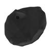 Universal Drink Cover with Straw Hole Spiking Prevention Reuseable Elastic Band Fabric Cup Cover Satin Black