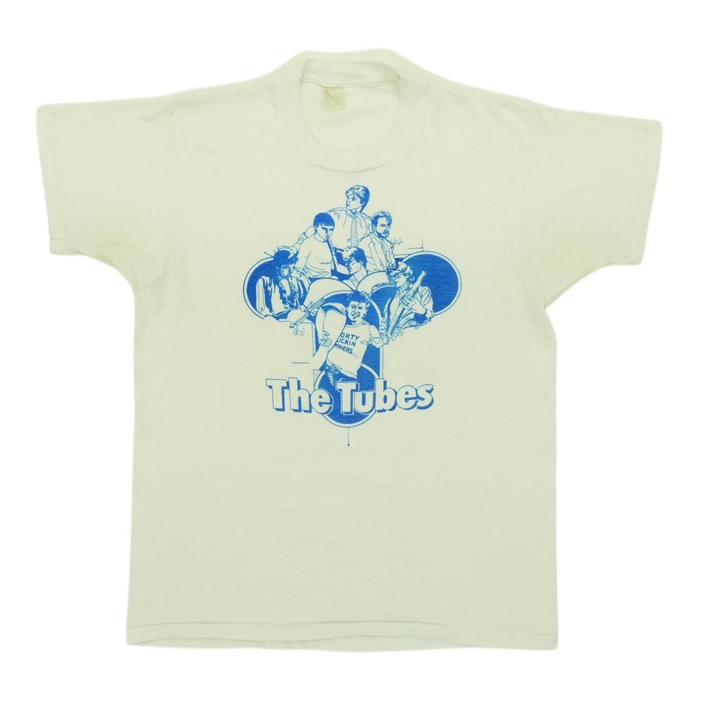Special New The Tubes Blue Ink White Shirt Unisex S-4XL VA618