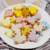 21Pcs Cartoon Animals Silicone Beads Duck Spacer Beads Silicone Focal Beads for Jewelry Making DIY Necklaces Bracelet Keychain Lanyard Crafts