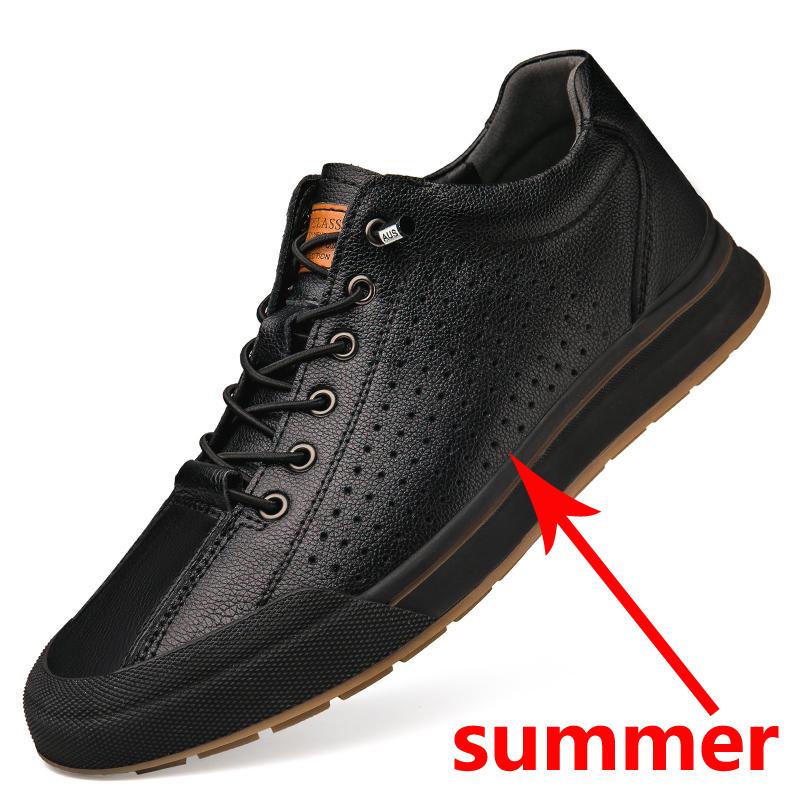 

Men Elevator Shoes Height Increase Insole 5cm Man Chunky Sports Sneakers Plus Size 36-44 37
