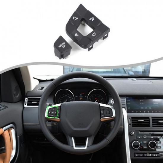 Left Steering Wheel Switch Button Cover For LR Discovery Sport L550 LR095537
