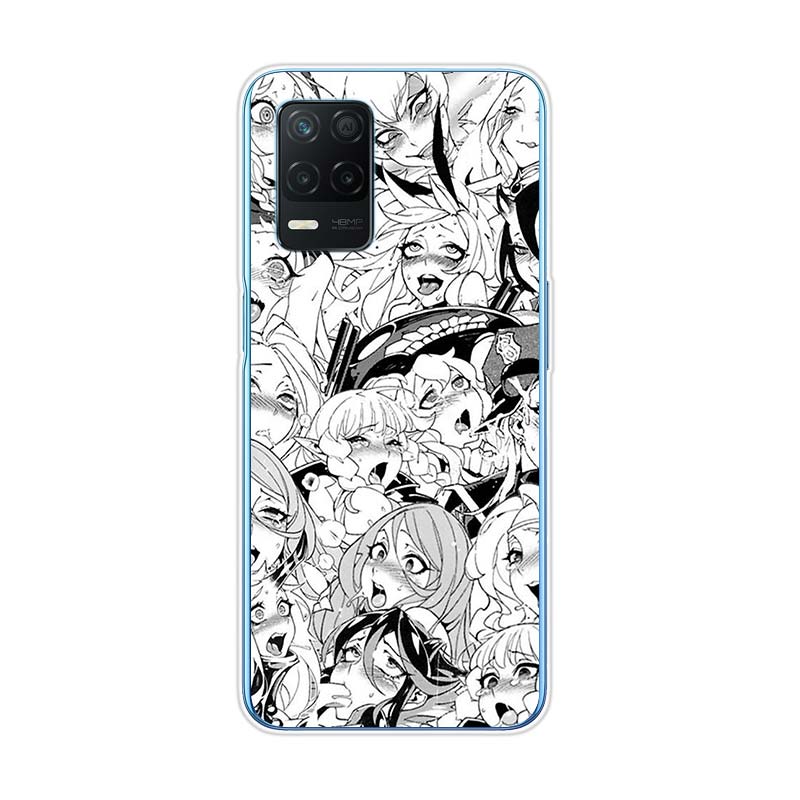Anime Girl Japan Faces For Realme 8 8i V3 V5 GT Neo Flash Edition Explorer Master Neo2 Narzo 30 50i 50A C21Y Phone Case