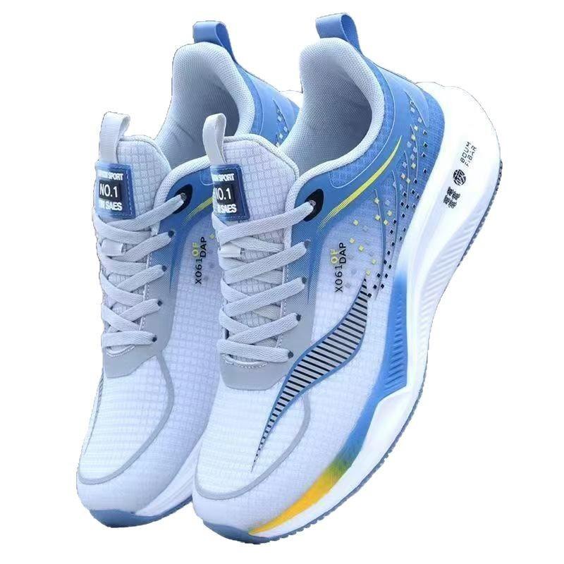 New men's shoes soft-soled running shoes sports shoes mesh lightweight breathable men's shoes elastic trend versatile travel men's shoes