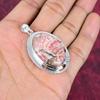 Rhodochrosit Schmuck, 925 Sterling Silber Anhänger, handgefertigter Edelstein Schmuck Anhänger, Zum Gedenktag