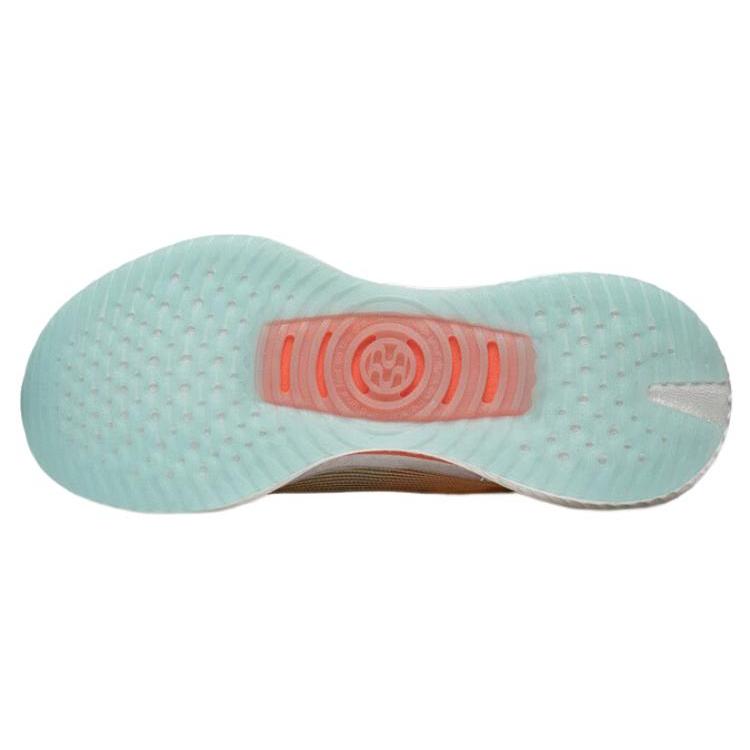 Li Ning Shadow 2 Essential Versatile Cushioning Slip Resistant Low Top Running Shoes Women's White Orange ARRT006-2